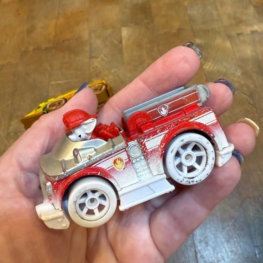 Paw Patrol Rescue Off Road Series Muddy Vehicles Set of 5 True metal Die Cast